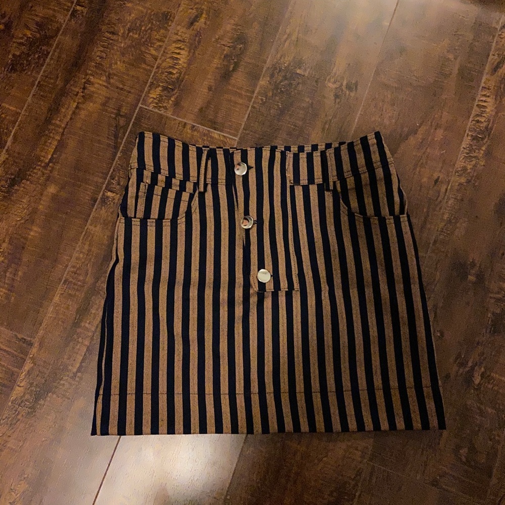 PLT striped skirt